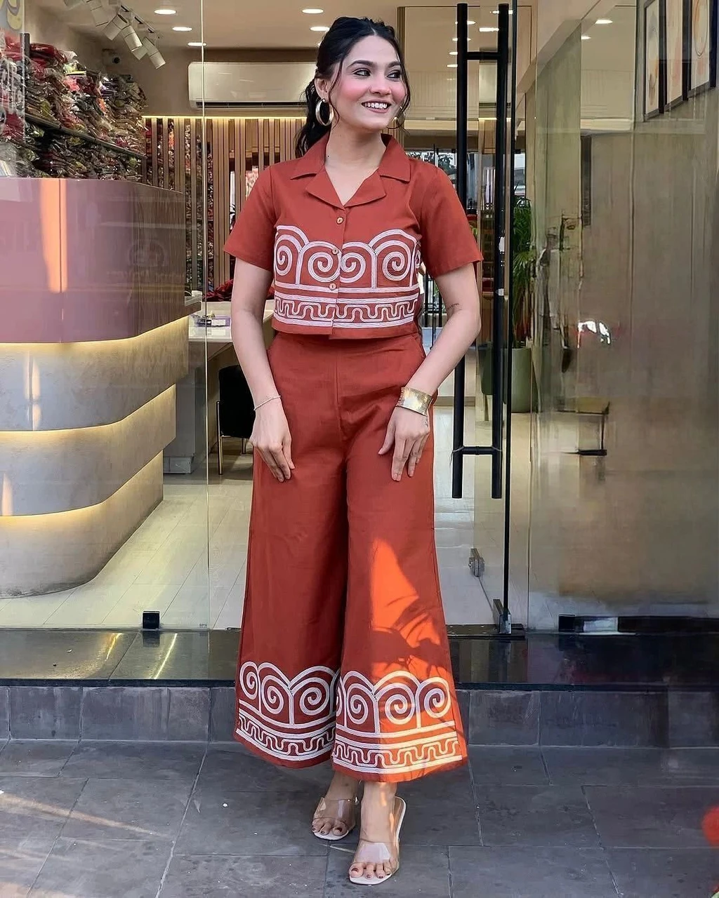 Women's Trendy Co-ord Set – Style 4